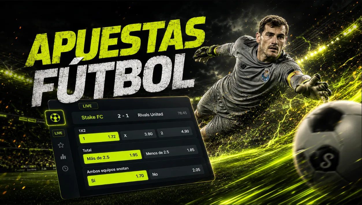 Apuestas de fútbol en Stake
