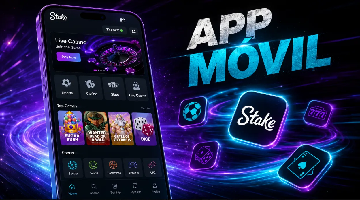 Aplicación y acceso móvil a Stake