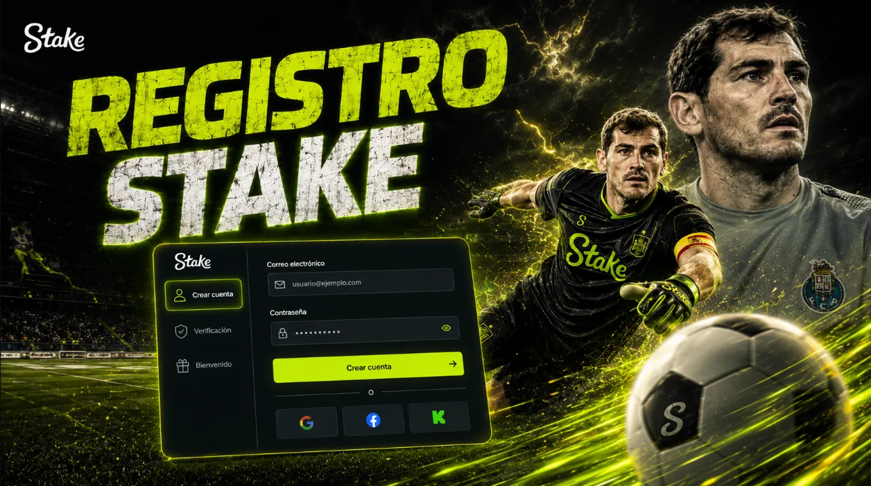 Registro en Stake paso a paso